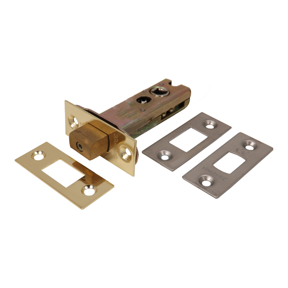 TLD5830EB/SSS  076mm [057mm]  PVD Brass & Stainless  8mm Follower Superior Tubular Mortice Deadbolt