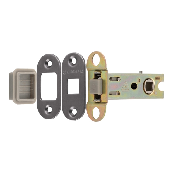 TLM5030/57/MBRZ/R � 078mm [057mm] � Matt Bronze � Superior Radiused Magnetic Tubular Latch