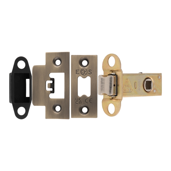 TLS5025AB � 066mm [044mm] � Antique Brass � Superior Tubular Latch