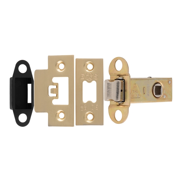 TLS5025SB � 066mm [044mm] � Satin Brass � Superior Tubular Latch