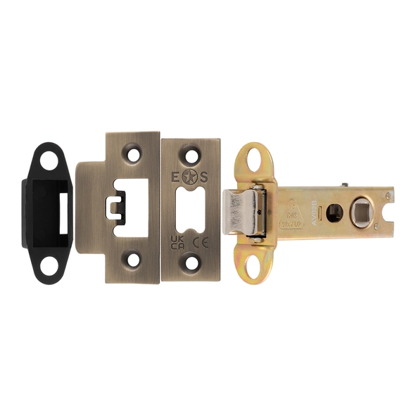 TLS5030AB � 078mm [057mm] � Antique Brass � Superior Tubular Latch