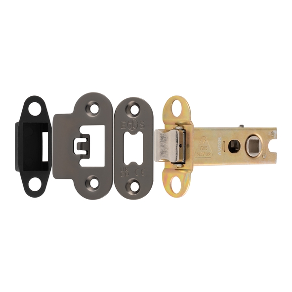 TLS5030MBRZ/R � 078mm [057mm] � Matt Bronze � Superior Radiused Tubular Latch