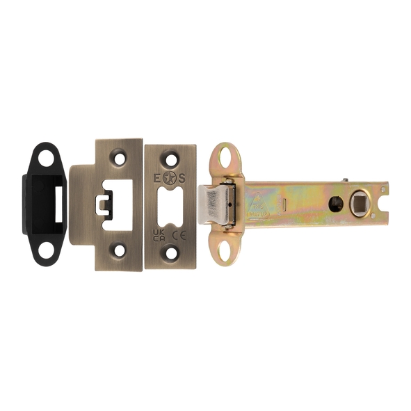 TLS5040AB � 103mm [082mm] � Antique Brass � Superior Tubular Latch