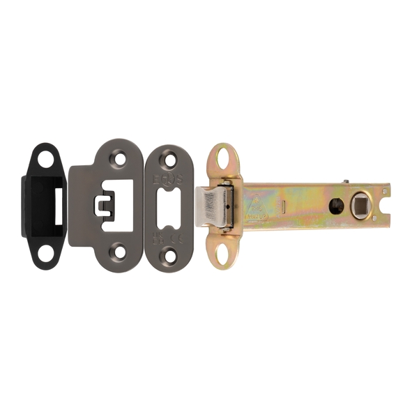 TLS5040MBRZ/R � 103mm [082mm] � Matt Bronze � Superior Radiused Tubular Latch