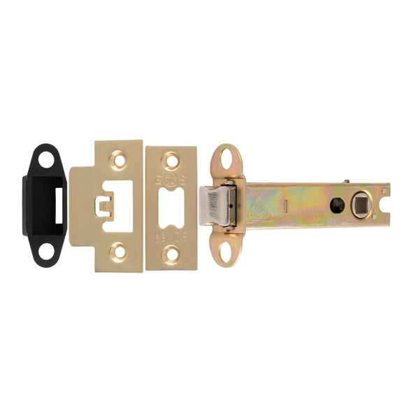 TLS5040SB � 103mm [082mm] � Satin Brass � Superior Tubular Latch