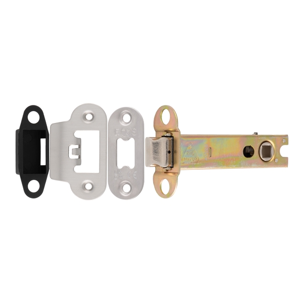 TLS5040SSS/R � 103mm [082mm] � Satin Stainless � Superior Radiused Tubular Latch