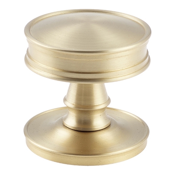 BUR100SB  Satin Brass  Burlington Berkeley Mortice Knob Furniture