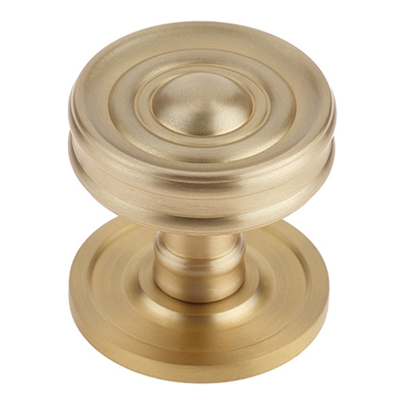 BUR111SB  Satin Brass  Burlington Bloomsbury Cabinet Knob