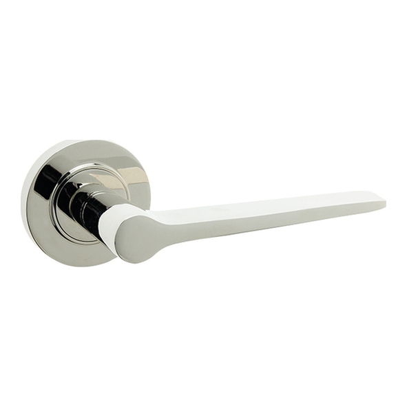 BUR20PN • Polished Nickel • Burlington Knightsbridge Lever Furniture Without Rose Covers