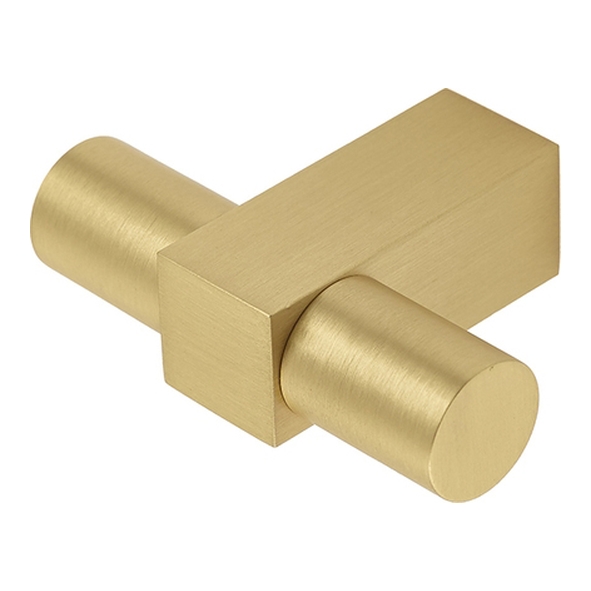 BUR301SB • Satin Brass • Burlington Westminster T-Bar Cabinet Knob