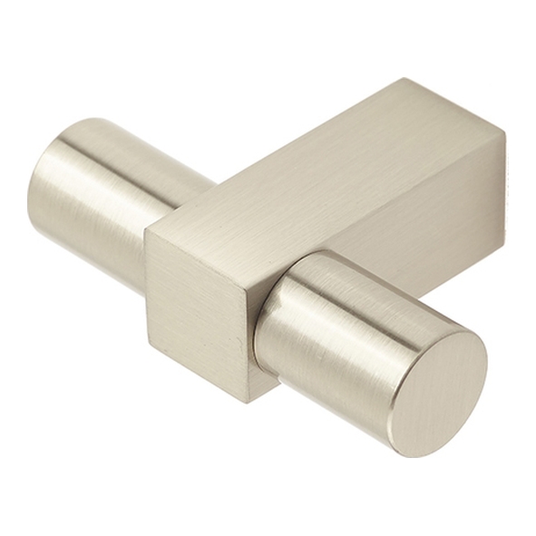 BUR301SN  Satin Nickel  Burlington Westminster T-Bar Cabinet Knob