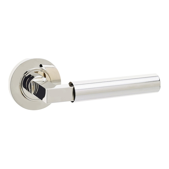 BUR30PN  Polished Nickel  Burlington Westminster Lever Furniture Without Rose Covers