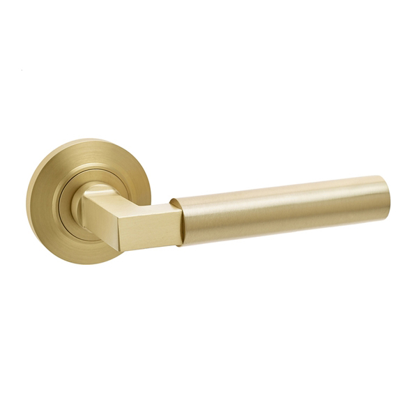 BUR30SB  Satin Brass  Burlington Westminster Lever Furniture Without Rose Covers