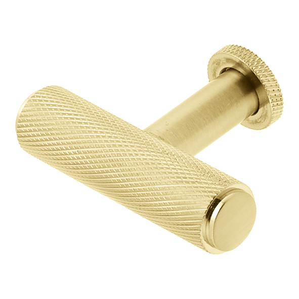 BUR401SB • Satin Brass • Burlington Piccadilly T-Bar Cabinet Knob