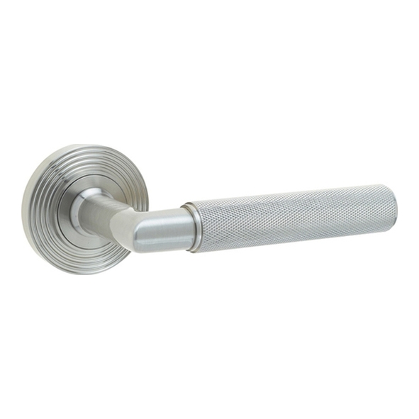 BUR40SN • Satin Nickel • Burlington Piccadilly Lever Furniture Without Rose Covers