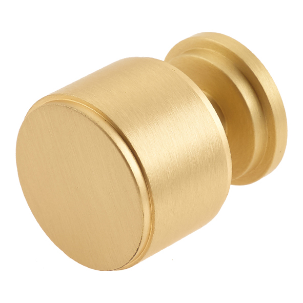 BUR501SB  Satin Brass  Burlington Belgrave Cabinet Knob