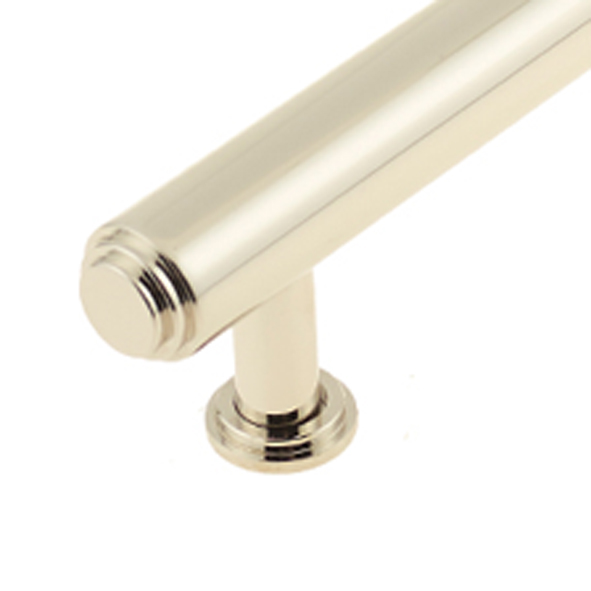 BUR510PN • 096mm c/c • Polished Nickel • Burlington Belgrave Cabinet Pull Handle