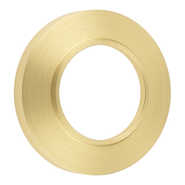 BUR51SB • Satin Brass • Burlington Chamfered Outer Rose Covers For Levers and Turns