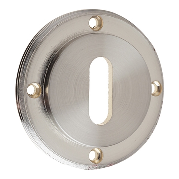 BUR60SN  Satin Nickel  Burlington Standard Key Escutcheon Without Rose Cover