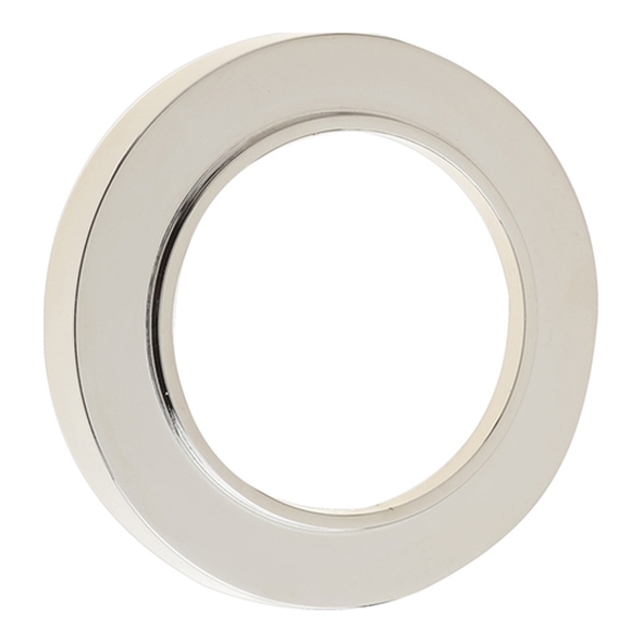 BUR71PN  Polished Nickel  Burlington Plain Outer Rose Cover For Escutcheon