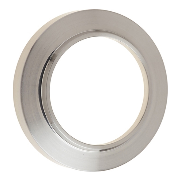 BUR72SN  Satin Nickel  Burlington Chamfered Outer Rose Cover For Escutcheon