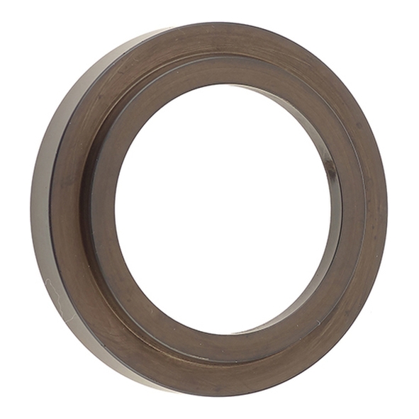 BUR73DB • Dark Bronze • Burlington Stepped Outer Rose Cover For Escutcheon