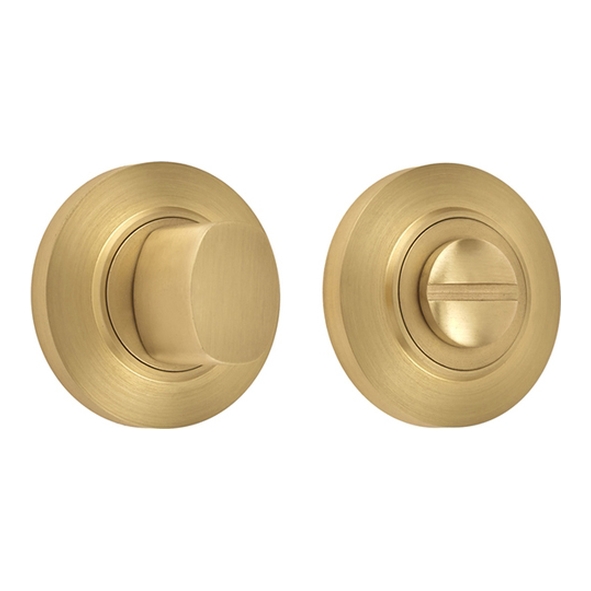 BUR81SB  Satin Brass  Burlington Contemporary Turn & Release Without Rose Covers