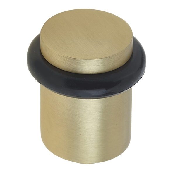 BUR960SB • Satin Brass • Burlington Flat Top Floor Pedestal Door Stop