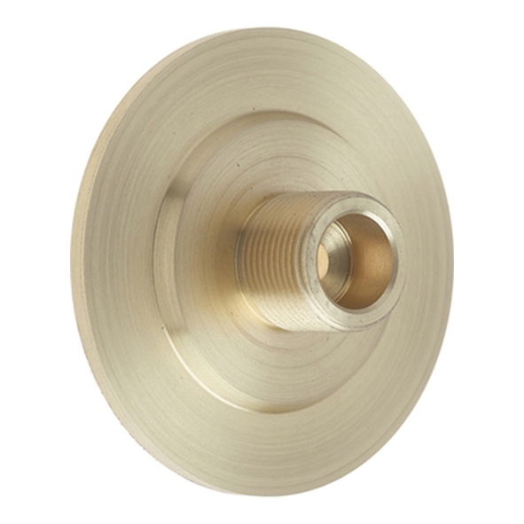 BUR973SB • Satin Brass • Burlington Stepped Base For Projection Door Stop