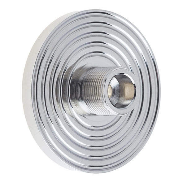 BUR974PN  Polished Nickel  Burlington Ringed Base For Projection Door Stop