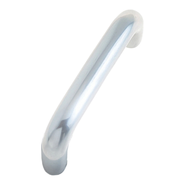 J1049 • 152mm c/c • Satin • Jedo Contract Aluminium 19mm Ø Bolt Fixing Round Bar Pull Handle