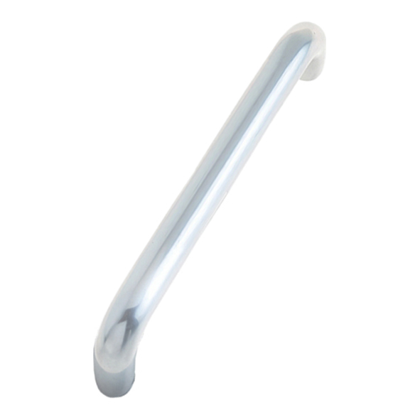 J1050 • 225mm c/c • Satin • Jedo Contract Aluminium 19mm Ø Bolt Fixing Round Bar Pull Handle