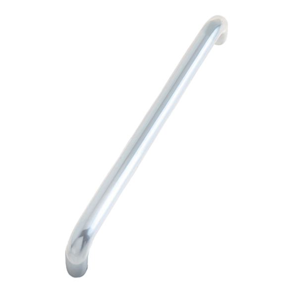 J1051 • 305mm c/c • Satin • Jedo Contract Aluminium 19mm Ø Bolt Fixing Round Bar Pull Handle