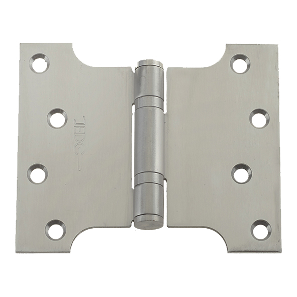 J9459SSS • 100 x 125 x 075mm • Satin [60kg] • Ball Bearing Stainless Steel Parliament Hinges