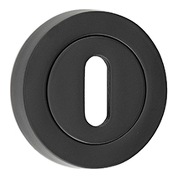 JMB503  Matt Black  Jedo Mortice Key Escutcheon