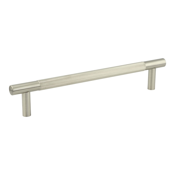 JV1800SN : 300 x 19mm : Satin Nickel : Jedo Bari Knurled Bolt Fix Pull Handle