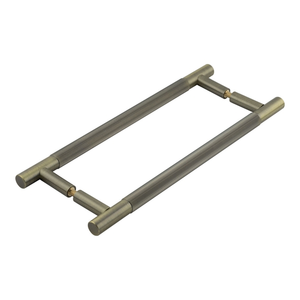 JV1803ABB2B : 300 x 19mm : Antique Brass : Jedo Venice Linear Back To Back Pull Handles