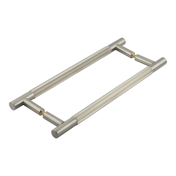 JV1803SNB2B : 300 x 19mm : Satin Nickel : Jedo Venice Linear Back To Back Pull Handles