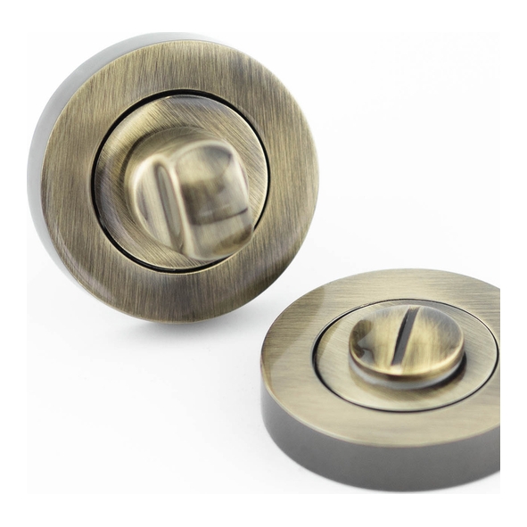 JV2666AB  Antique Brass  Jedo Bathroom Turn With Release