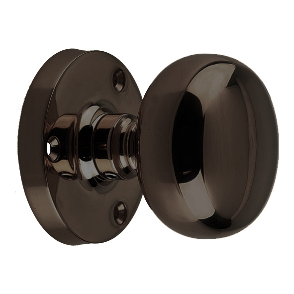 JV35BDB • Dark Bronze • Jedo Contract Mushroom Mortice Knobs On Round Roses