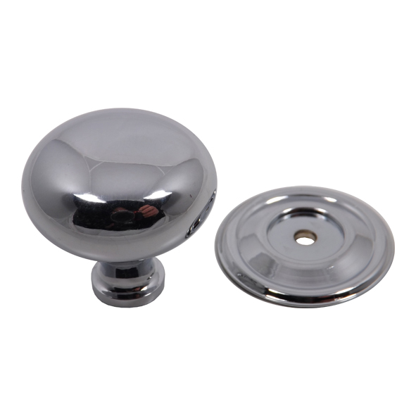 FTD1265BCP • 32 x 33 x 38mm • Polished Chrome • Fingertip Design Victorian Hollow Cabinet Knob