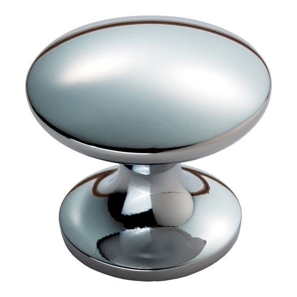 FTD346CP • 29 x 22 x 25mm • Polished Chrome • Fingertip Design Silhouette Cabinet Knob