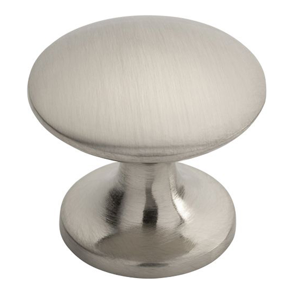 FTD346SN  29 x 22 x 25mm  Satin Nickel  Fingertip Design Silhouette Cabinet Knob