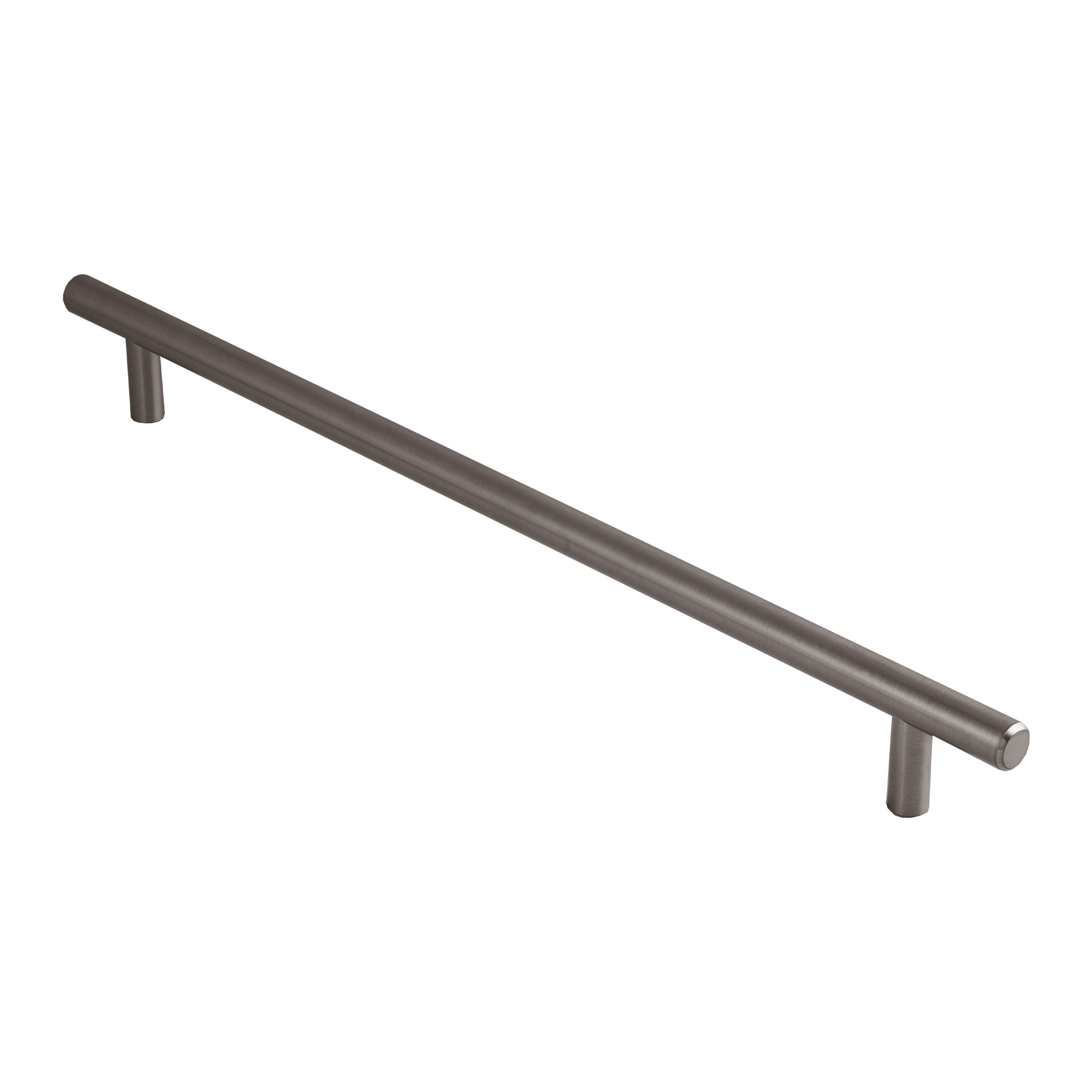 FTD445FGM � 288 x 348 x 35mm � Gun Metal Effect � Fingertip Design Pedestal 12mm � Cabinet Pull Handle