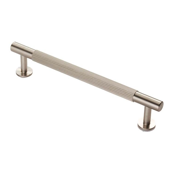 FTD710CSN • 160 c/c x 190 x 12 x 36mm • Satin Nickel • Fingertip Design Lines Cabinet Pull Handle