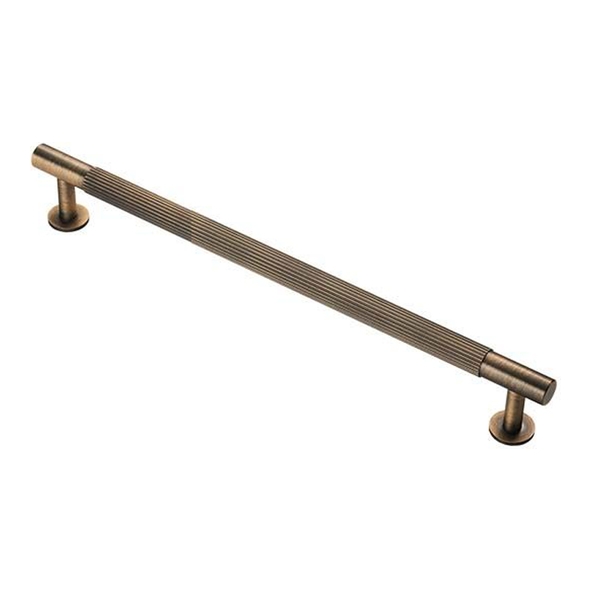 FTD710EAB  224 c/c x 254 x 12 x 36mm  Antique Brass  Fingertip Design Lines Cabinet Pull Handle