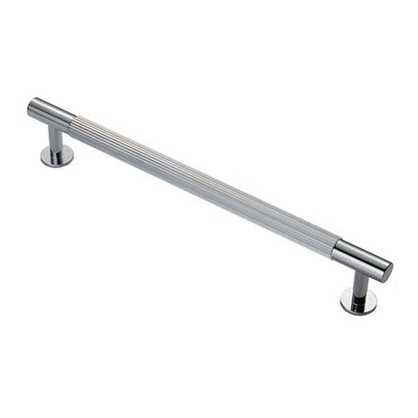 FTD710ECP  224 c/c x 254 x 12 x 36mm  Polished Chrome  Fingertip Design Lines Cabinet Pull Handle