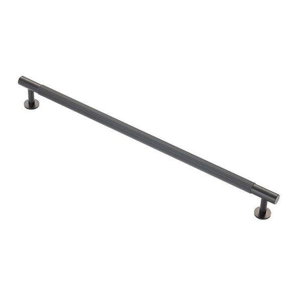 FTD710HMB • 320 c/c x 350 x 12 x 36mm • Matt Black • Fingertip Design Lines Cabinet Pull Handle