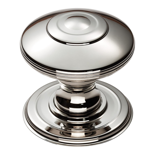 FTD720APN • 32 x 32 x 33mm • Polished Nickel • Fingertip Design Anderson Cabinet Knob