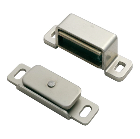 FTD850NP • 46 x 15mm • Nickel Plated [3.5kg Pull] • Fingertip Design Superior Magnetic Catch